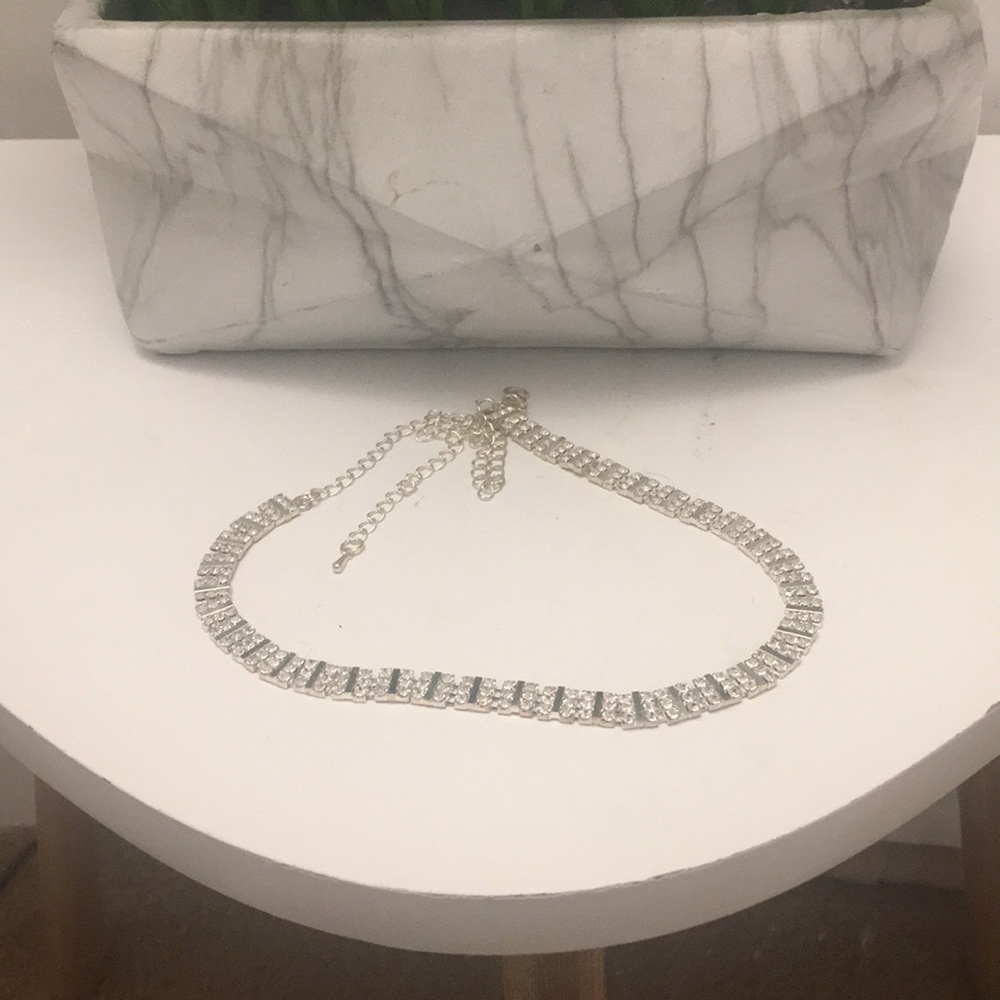 Fashion Nova Silver Choker